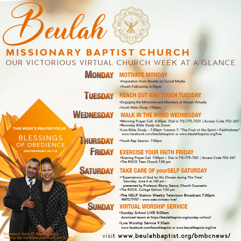 BeulahVCM_Social_June8 Beulah Missionary Baptist Church Decatur, GA